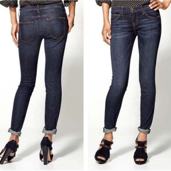 Current/Elliott The Rolled Skinny Jeans in Adventure Size 25 - Picture 1 of 9